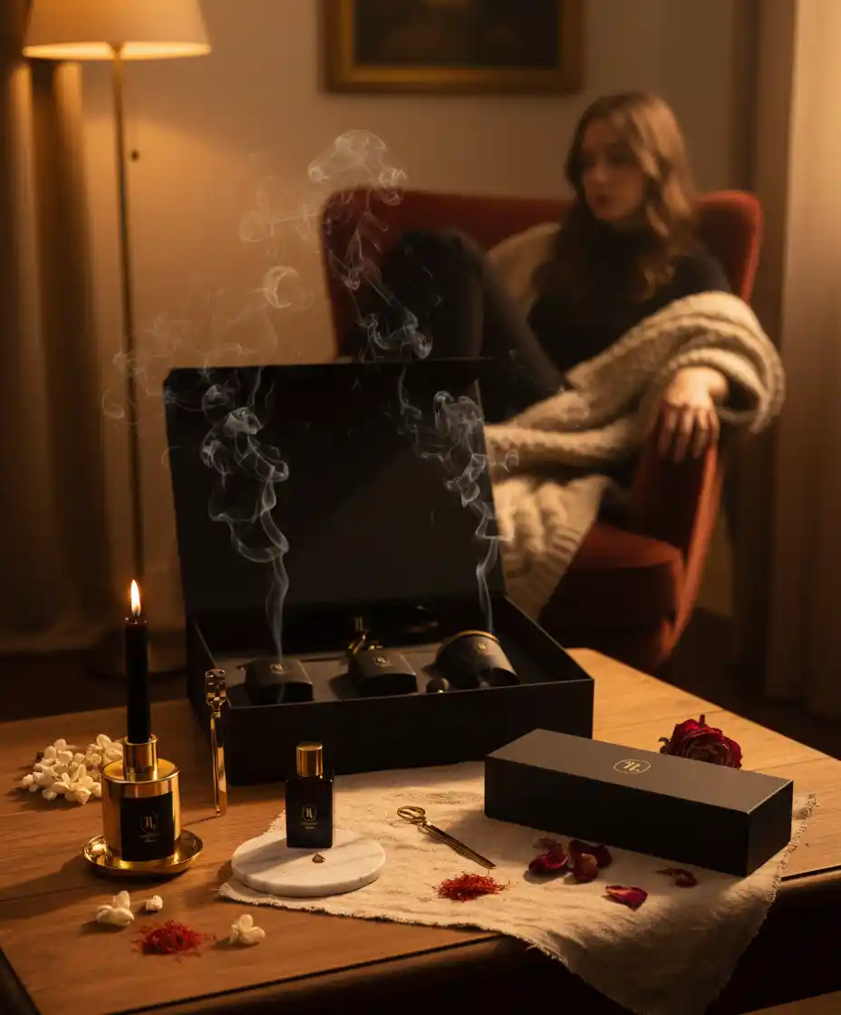 ThreeOnine geurproducten in een sfeervol interieur